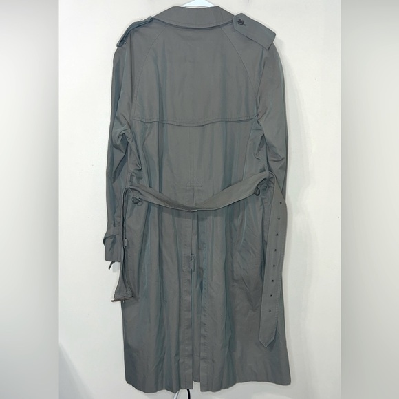 Vintage Burberry’s Nova Check Lined Jacket Olive Green Men’s 50 - Picture 2 of 5